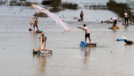 Fishing at Mondulkiri